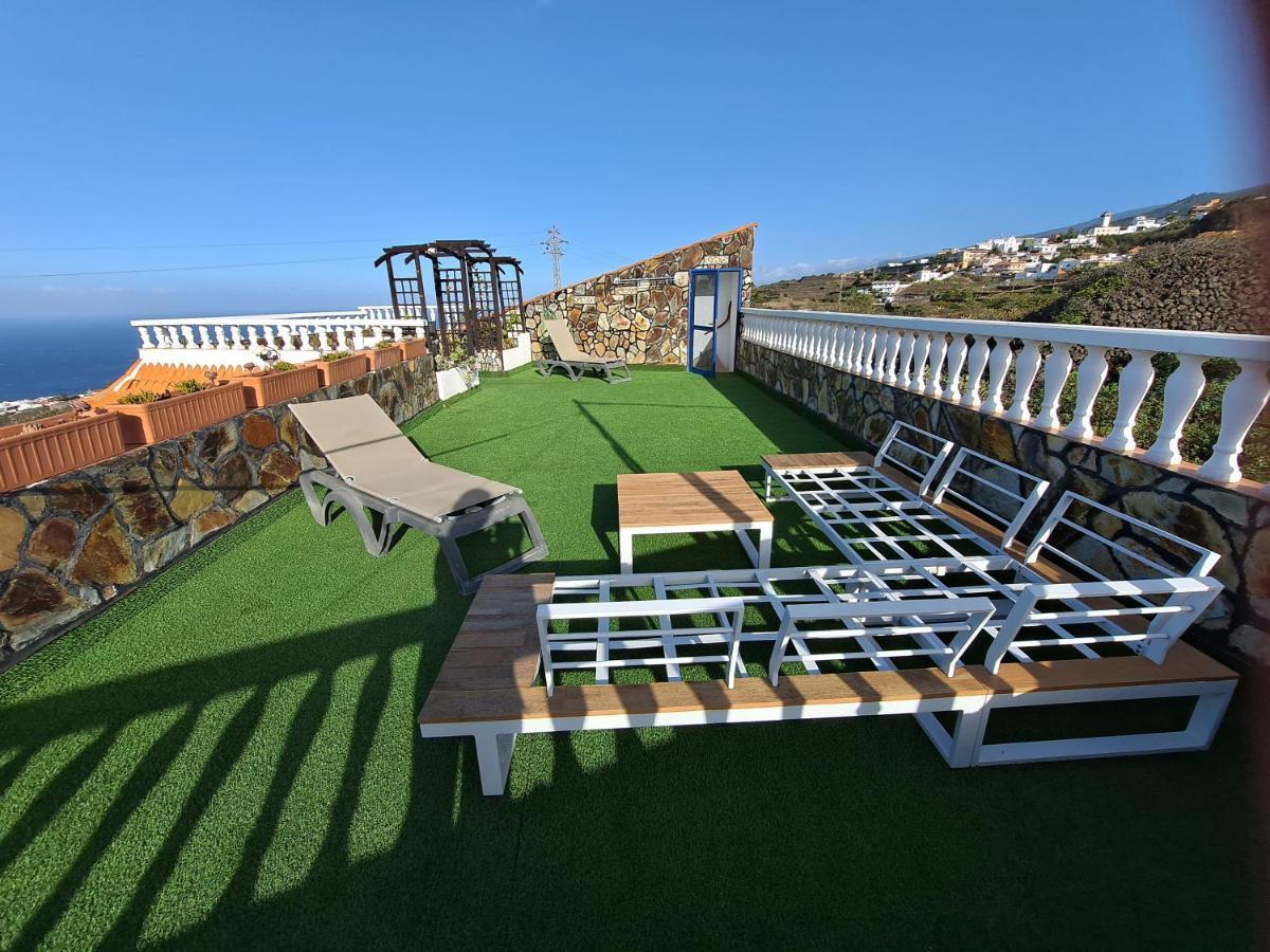 Tenerife Apartment 100M2 Casa De Don Quijote With A Terrace Of 100M2 With A View Of The Ocean And Teide Volcano And A Garden Of 600M2 Икод де лос Винос Екстериор снимка