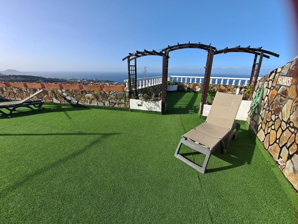 Tenerife Apartment 100M2 Casa De Don Quijote With A Terrace Of 100M2 With A View Of The Ocean And Teide Volcano And A Garden Of 600M2 Икод де лос Винос Екстериор снимка